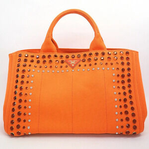 Prada Bijou Studded Handbag Shoulder Bag Canapa